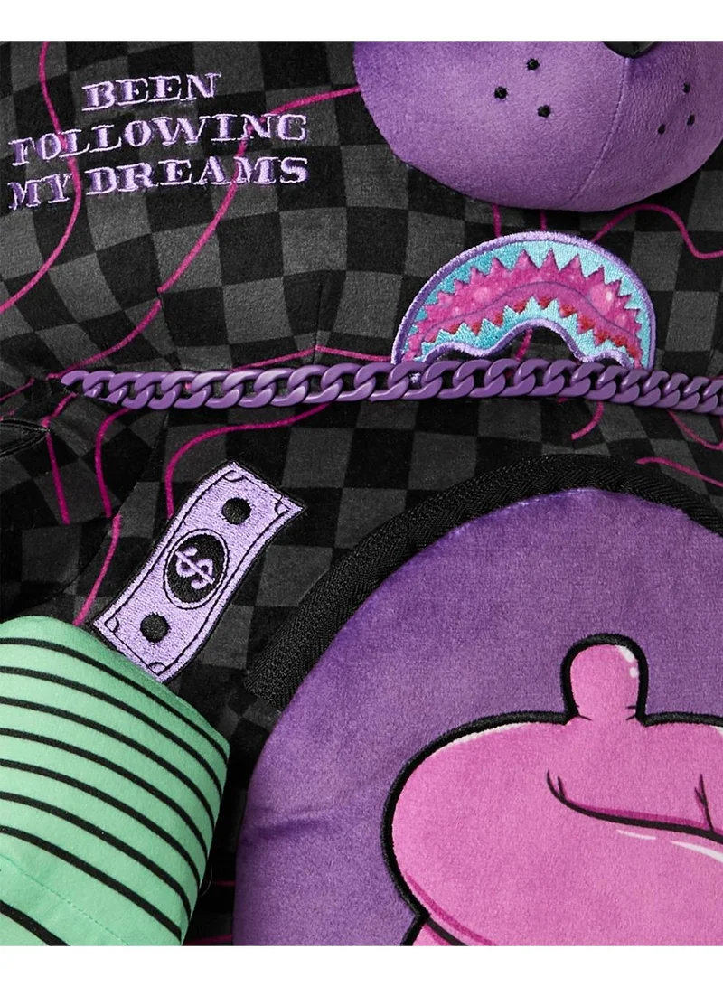 SPRAYGROUND  PURPLE SLIME TAKEOVER MONEYBEAR BACKPACK for Women | Best Price UAE