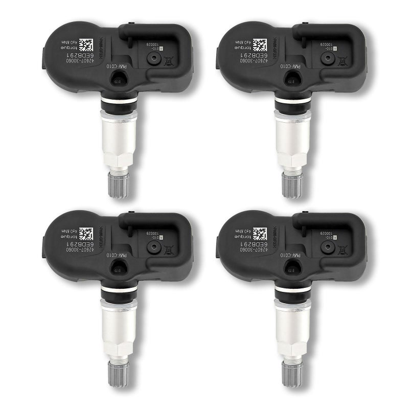 حساس ضغط الإطارات POHILA TPMS 315MHz متوافق مع لكزس ES NX تويوتا أفالون كامري كورولا هايلاندر ميراى بريوس RAV4 يارس نظام مراقبة ضغط الإطارات حساس بديل 4260730060 42607520204 قطع