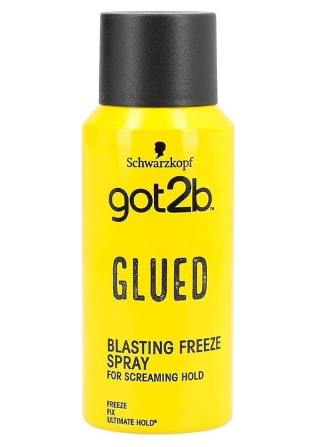 Got2b Glued Blasting Freeze Hairspray – 72h Extreme Hold 100ml