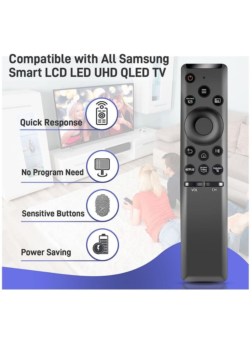 Phone Planet Universal Remote for All Samsung Smart TV Replacement Remote Control for Samsung Control for Samsung LCD LED UHD QLED Series TV with Netflix Prime Video Buttons - Image 3