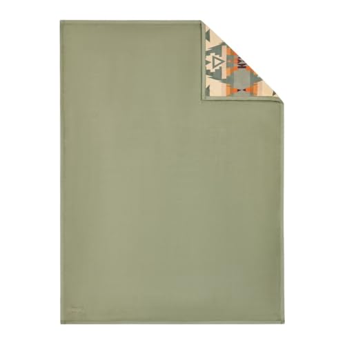 Pendleton Throw Blanket Soft Lightweight Decorative Blanket for Sofa, Couch, or Bed – Cozy Fall Throw Blanket for Living Room or Bedroom Decor and Gifts for Women, 50" x 70" (Green Multi) - Image 5