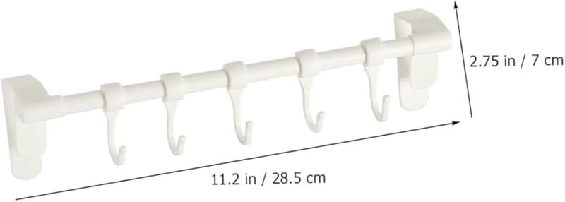 خطافات تحت الخزانة الثقيلة بدون حفر حامل أدوات المائدة تصميم أنيق سهولة التركيب تخزين متعدد الاستخدامات - Image 5