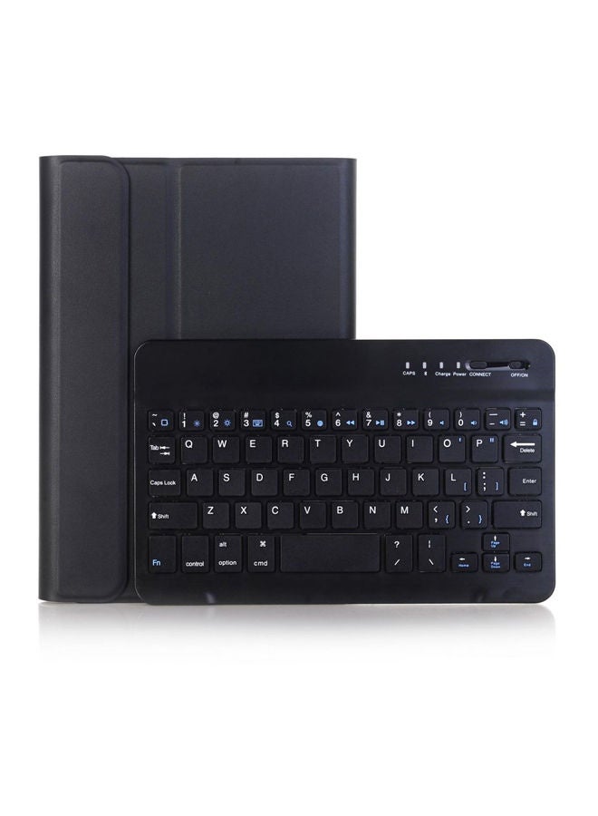 نيبمينينت لوحة مفاتيح لاسلكية مزوَّدة بحافظة لجهاز آي باد ميني 4 من أبل أسود - Image 2