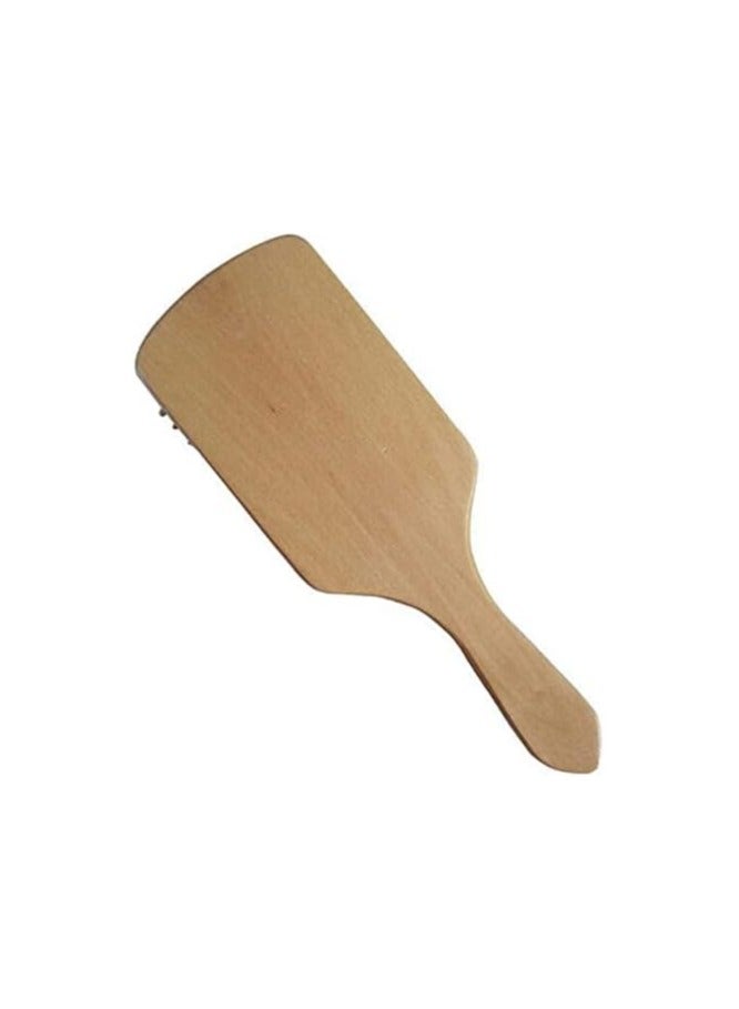 بلومنغ تايم فرشاة شعر خشبية مضادة للكهرباء الساكنة بيج - Image 2