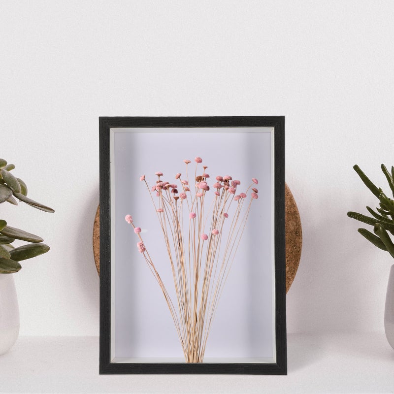 Dried Flower Photo Frame Dried Flower Display Stand Decorative Photo Frame - Image 5