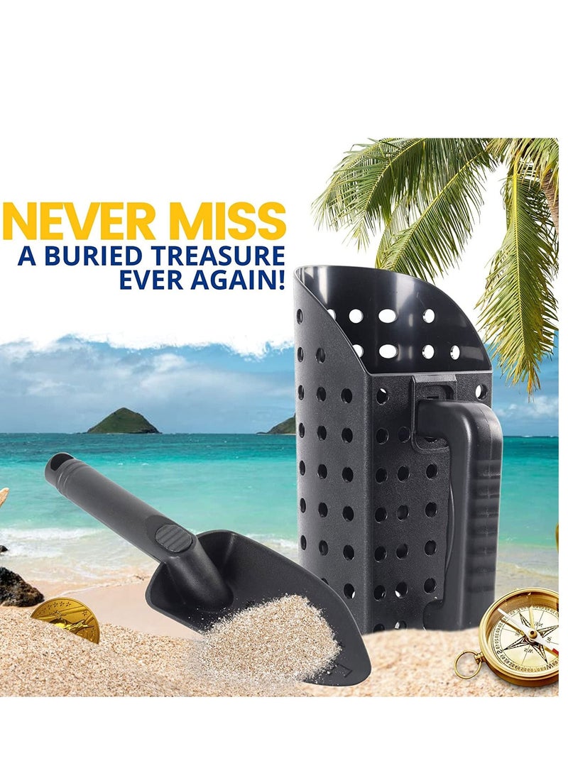 Excefore - Sand Scoop and Shovel Set Digging Tool Accessories for Metal Detecting and Treasure Hunting - Image 1