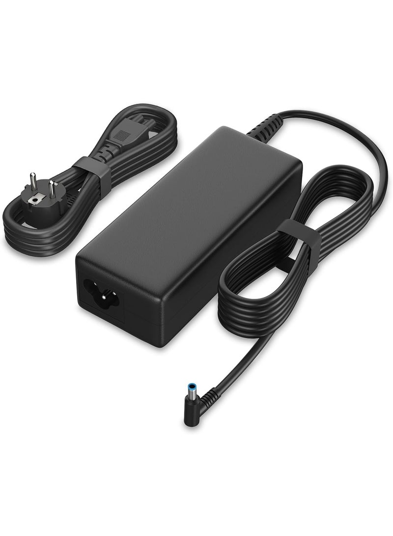 شاحن لابتوب احترافي بقوة 65 واط - محول طاقة 19.5 فولت 3.33 أمبير متوافق مع سلاسل EliteBook وProBook وPavilion - أداء شحن سريع وآمن - Image 1
