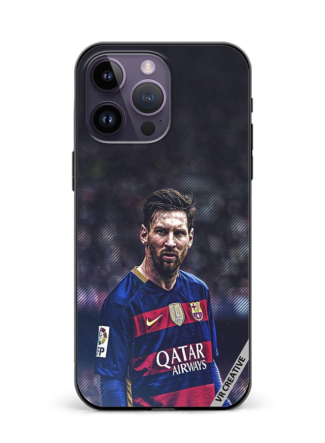 VR CREATIVE Protective Case Cover For Apple iPhone 15 Pro Messi Design Multicolour - Image 1