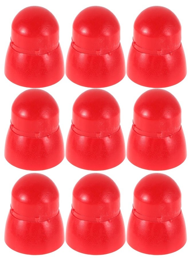 KICHOUSE 10Pcs Playground Nut Protection Covers Dome Bolt Nut Protective Caps Covers for Safe Playground Equipment Parts Outdoor Accessories for Kids - Image 1