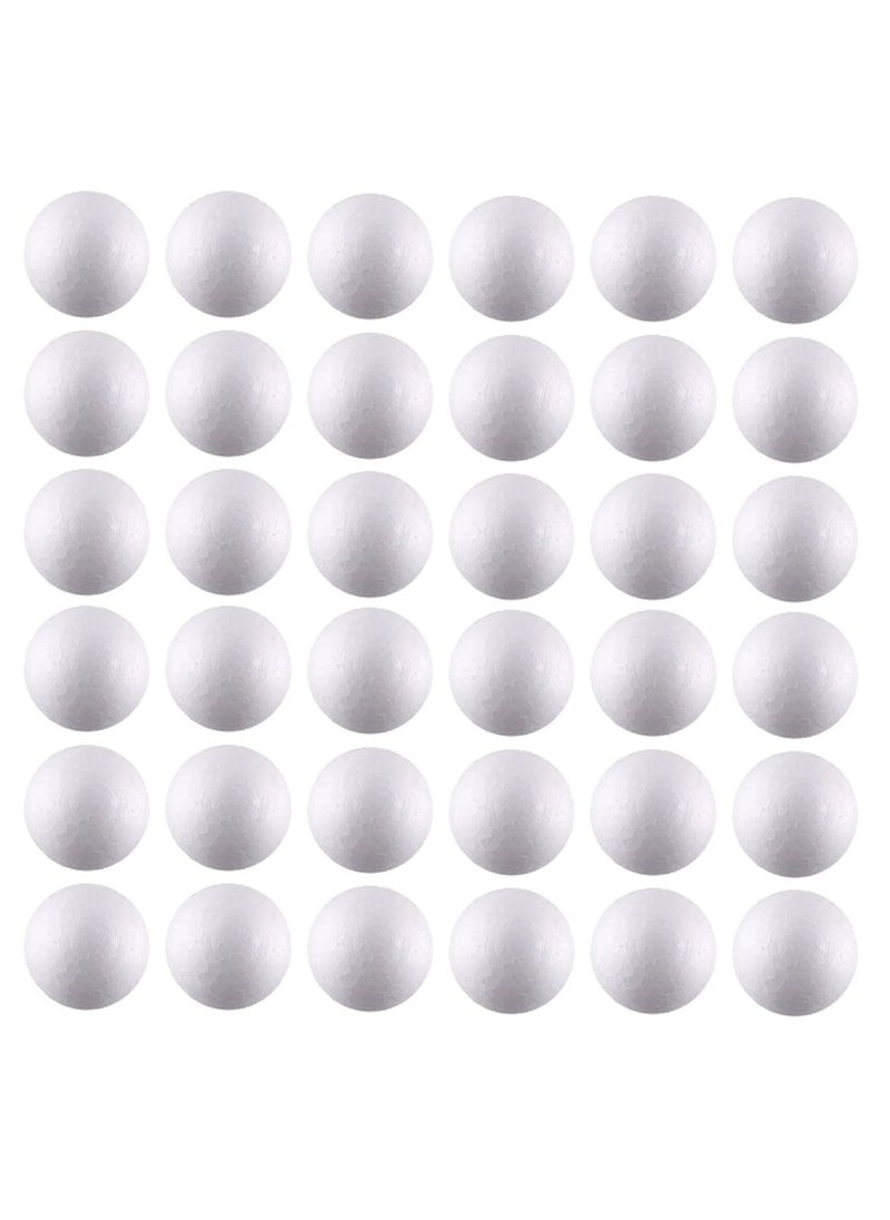 PARTNER 36-Piece Foam Ball Set 25mm Diameter White  - Image 1