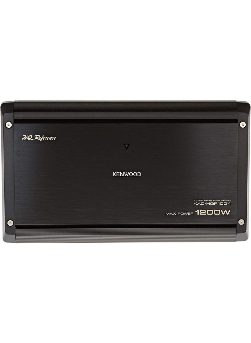 كينوود مضخم صوت سيارة رباعي القنوات بقوة 1200 واط، KACHQR1004، يوفر ثباتًا مُحسّنًا. - Image 2