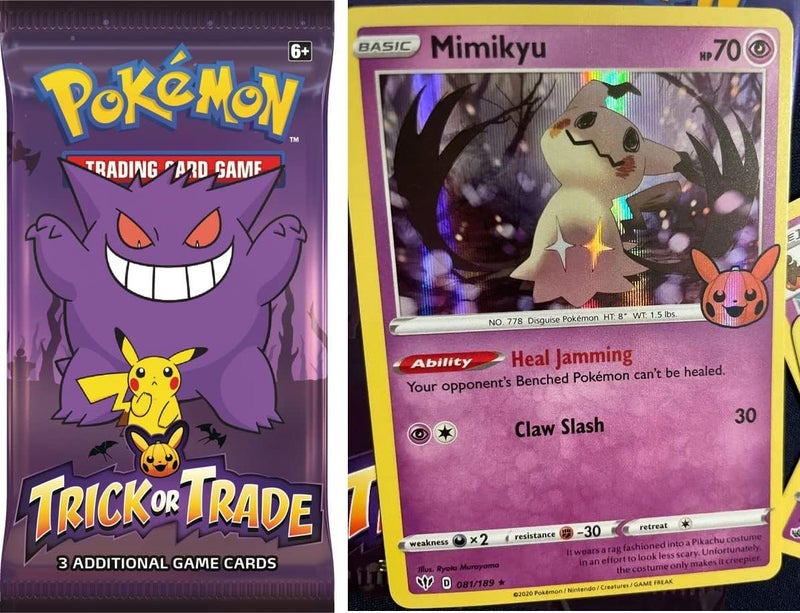 Pokemon TCG: Trick or Trade Booster Bundle - 40 Mini Packs - Image 4