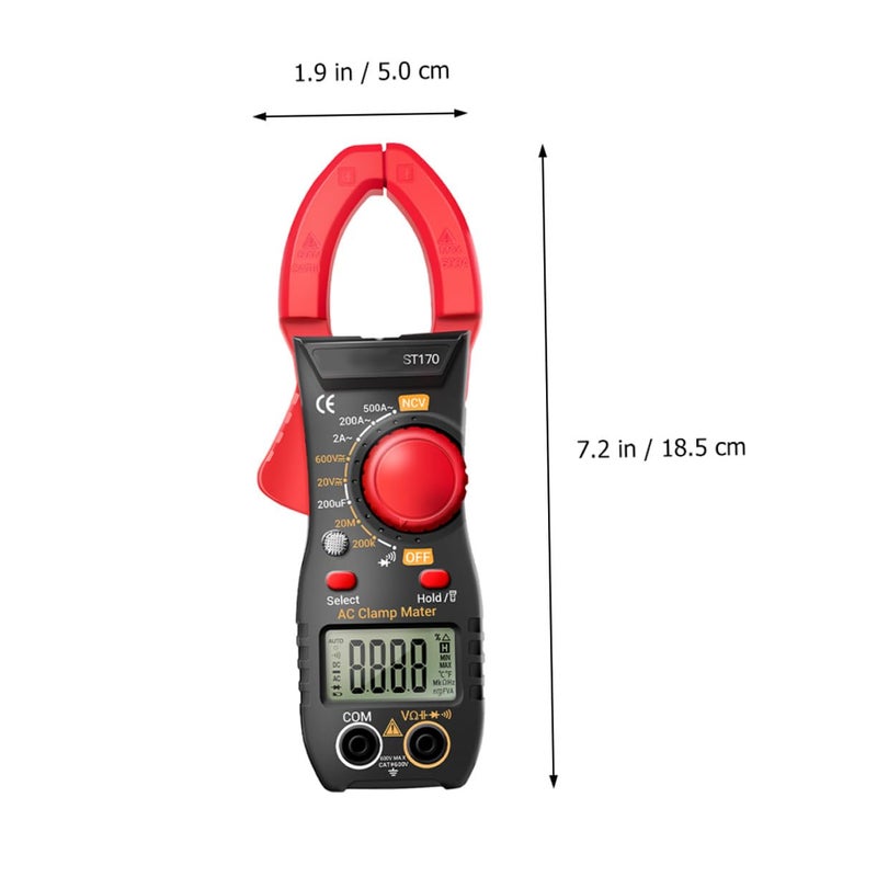 Low wear optimized build High-Precision Digital Clamp Portable Multimeter with Ncv Induction Ac Dc Voltage Resistance Tester for Electricians and Electrical Repair Tools General compatible design Upgraded classic design Gulf climate fit Cost saving design picks Globally engineered build Low wear optimized build Flexible trendy construction All-item matching trendy build All choice modern design All temp range compatible build Gulf standard sizing alternatives Heat resistant All-scene compatible build Domestic distribution ready Assorted trendy color picks Treated anti-rust metal Batch consistent craftsmanship Confirmed available stock User friendly optimized build All-scene tailored quality Modern practical shape Carefully engineered build Global versatile design Globally spread simple design - Image 2
