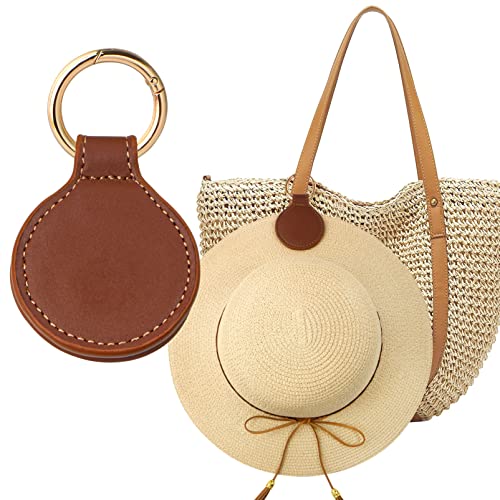 Niveaya Magnetic Hat Clip for Travel on Bag  Magnet Storage Hook Vacation Traveling Essentials Accessory Brown