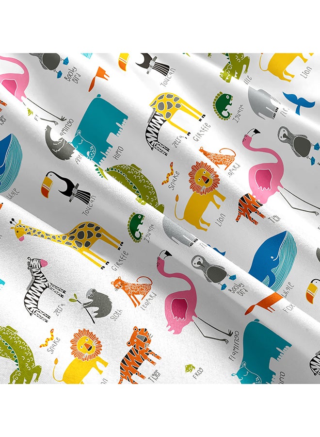 Noon East 4Pcs Comforter Set | Soft Microfiber Material | Multiple Color | 1 Comforter 160 X 230 Cm, 1 Fitted Sheet 120 X 200 Cm With 30 Cm Deep Pocket, 2 Pillow Cases 50 X 75 Cm | Suitable For Single Size Mattress - Image 3