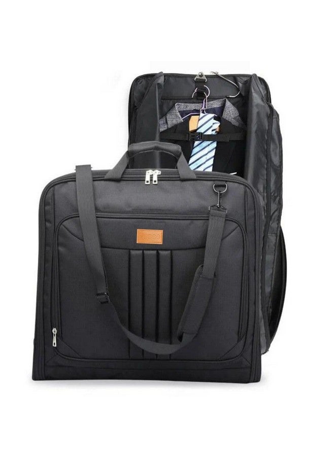 FUOCO 2-in-1 Convertible Garment Bag - Airline Carry-On Foldable Travel Bag with Suit, Laptop, and Lahenga Compartments - Perfect for Business Trips, Weddings, and Formal Events - Image 1