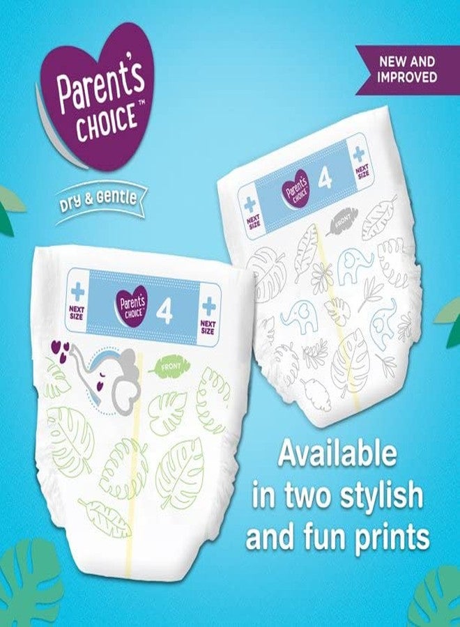Parent's Choice Dry and Gentle Baby Diapers, Size 4, 31 Count Yellow - Image 3
