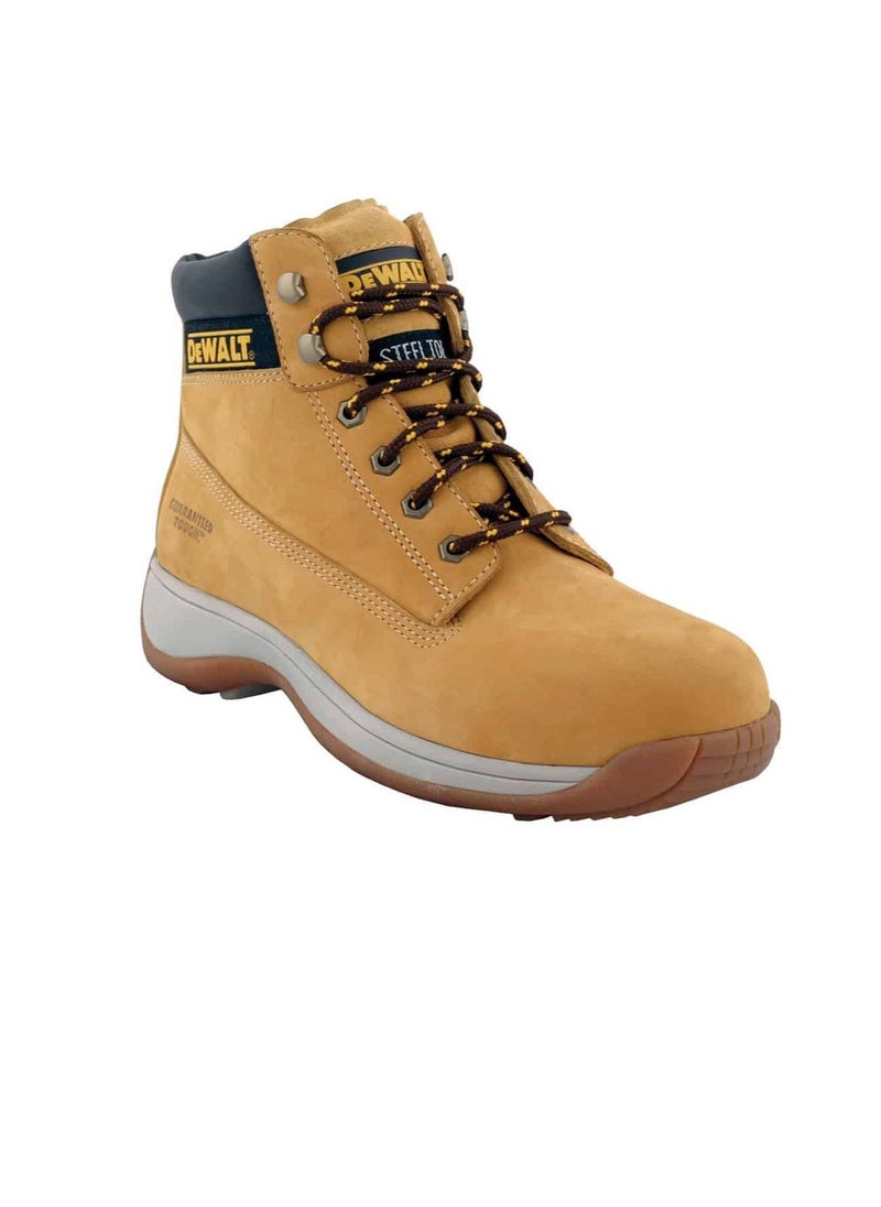 DEWALT Full Grain Leather Apprentice Safety Shoes Honey-Dual Density anti bacterial insole EU 46  - Image 2