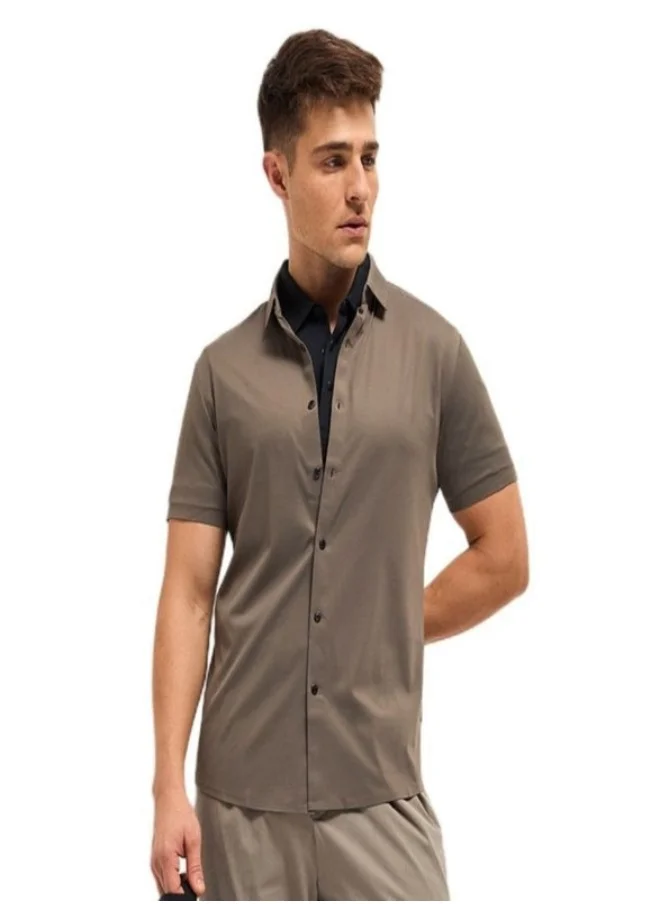 THE BEAR HOUSE Men's Shirt for Casual and Formal Wear | Classic Button-Down Style for Office, Daily Use, Travel, Events & All-Season Outfits | Versatile & Stylish Wardrobe Essential for Every Occasion