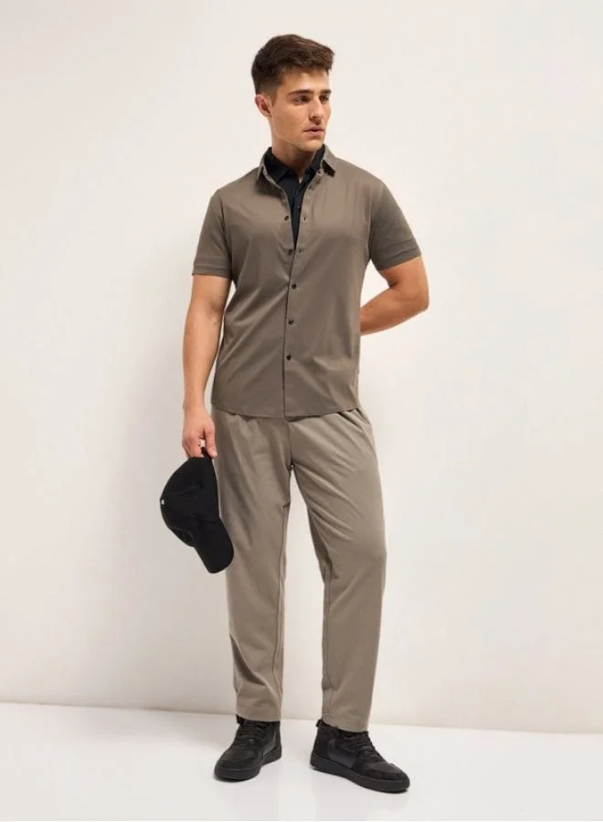 The Bear House  Men's Shirt for Casual and Formal Wear | Classic Button-Down Style for Office, Daily Use, Travel, Events & All-Season Outfits | Versatile & Stylish Wardrobe Essential for Every Occasion for Men | Best Price UAE