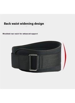 Generic Quick Locking Premium Weight Lifting Belt - Powerlifting, Cross Training for Men and Women Professional Fitness, BLACK  - Image 3