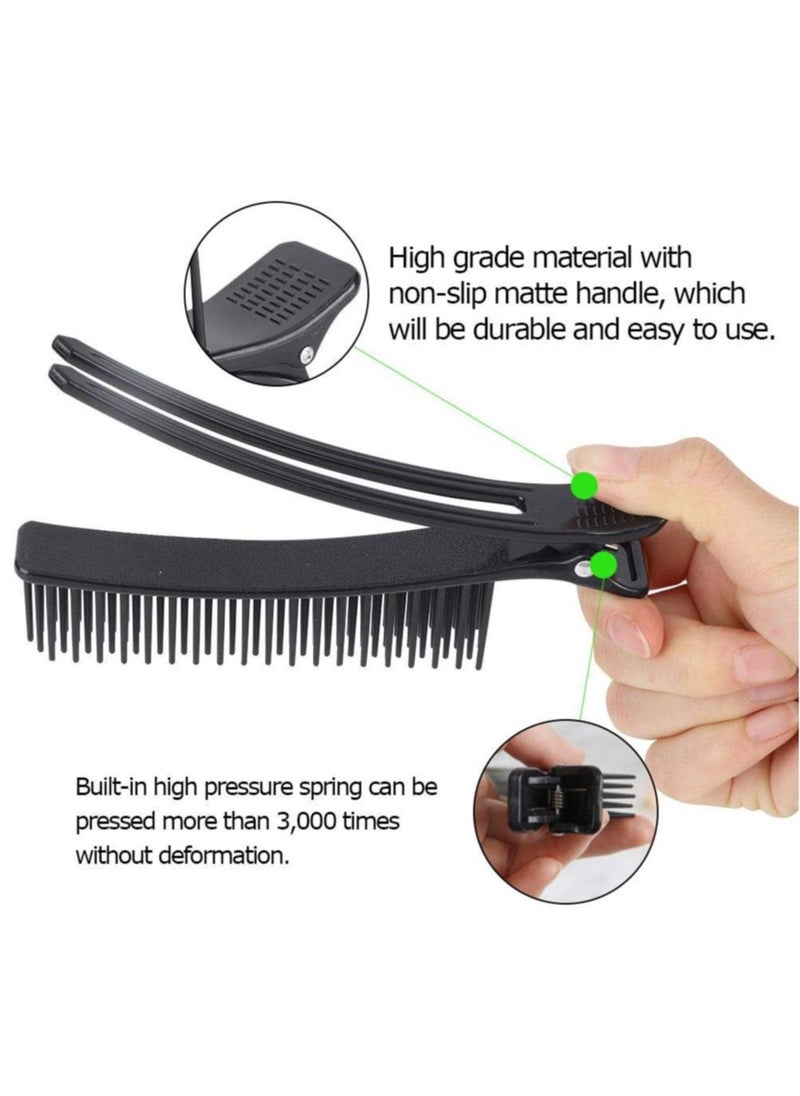 Excefore - Hair Sectioning Clips, Plastic Hairdresser Clips, Hair Hairdressing Styling Clips for Styling of All Hair Types - Image 1