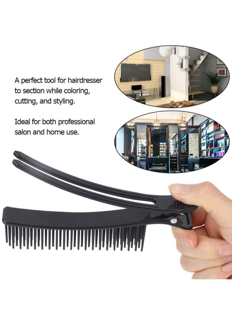 Excefore - Hair Sectioning Clips, Plastic Hairdresser Clips, Hair Hairdressing Styling Clips for Styling of All Hair Types - Image 1