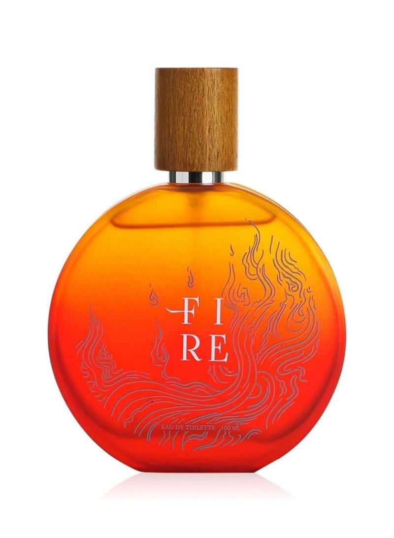 جاد مجموعة جاد للجنسين (ماء، نار، خشب) ماء تواليت 100 مل × 3 قطع - Image 2