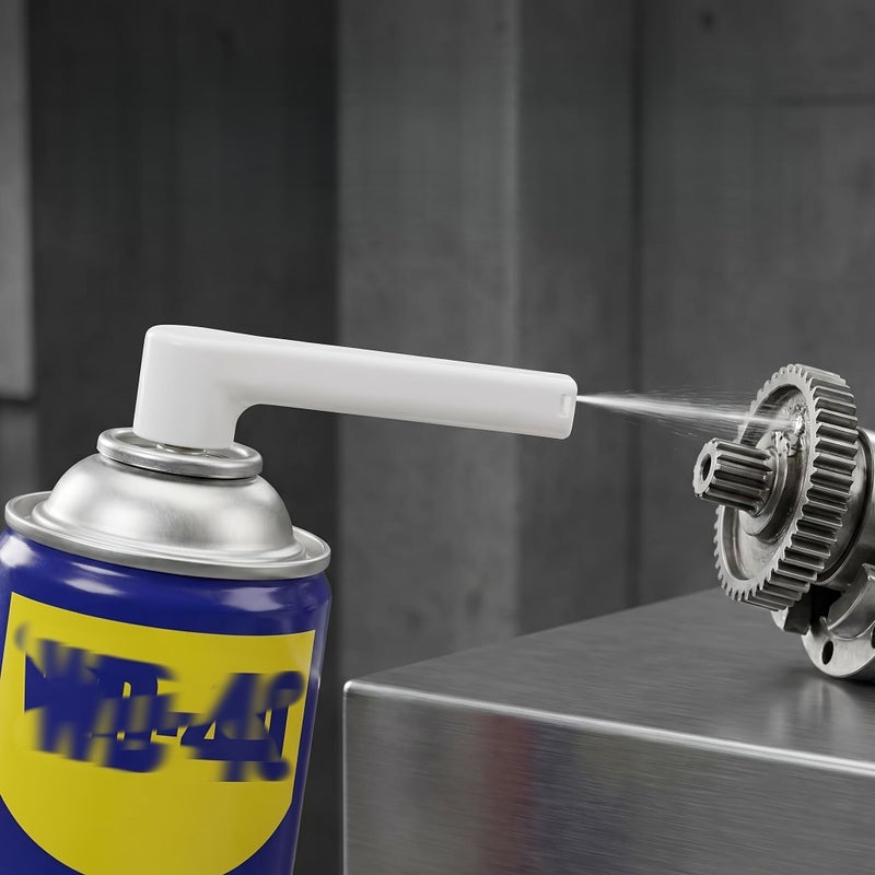 Set Of 3 White WD 40 Extension Rod Tools Perfectly Compatible With WD 40 Spray Cans Multi Color Options Available Enhancing User Experience - Image 1