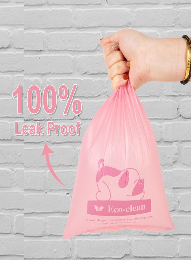 Eco Clean ECO-CLEAN Poop Bags for Dogs, Scented Dog Waste Bags with Dispenser, 24 Rolls/360 Count, Leak Proof, Durable, Pink - Image 4