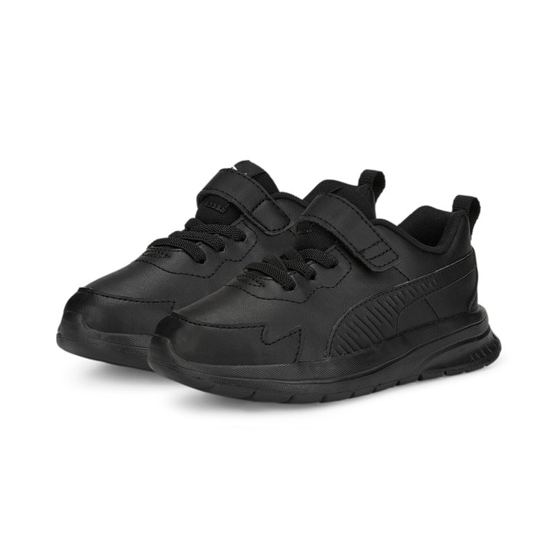 PUMA Evolve Run Superlight Kids Unisex Black Alternative Closure Sneakers - Image 2