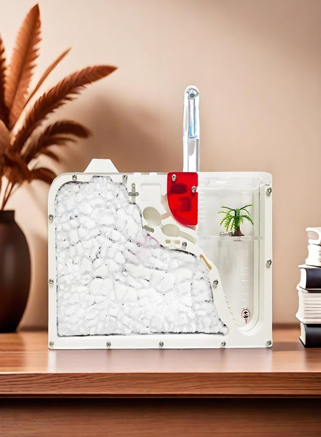 EXBEPE Sand Ant Farm Castle for Kids,Large Ant Habitat to Study Insect Behavior,Ant Colony Ecosystem Science Educational Gift for Classroom - Image 4