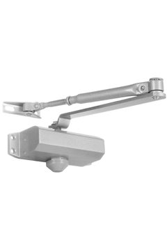 Automatic Door Closer Adjustable Spring Hydraulic Door Closer, Aluminum Finish Automatic Door Closing Commercial & Home Use for  75 KG Middle-Weight Door