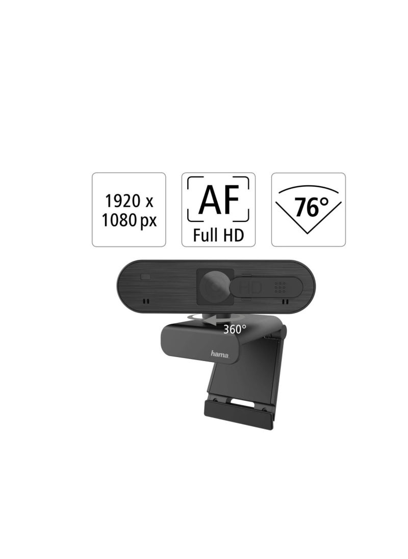 Hama Hama 139992 "C-600 Pro" PC Webcam, 1080 p  - Image 2