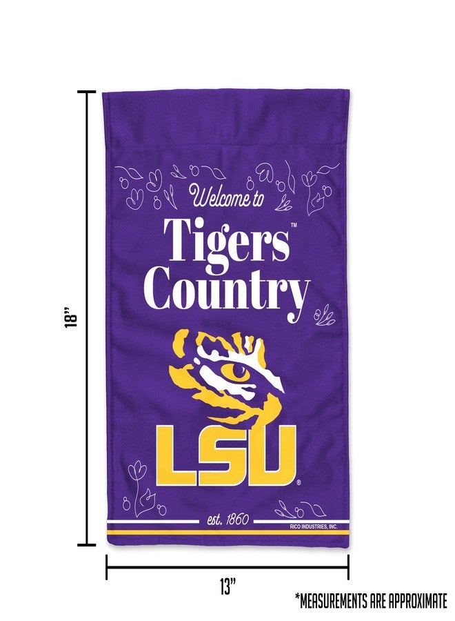 Rico Industries NCAA LSU Tigers 13" x 18" Double Sided Garden Flag - Image 5