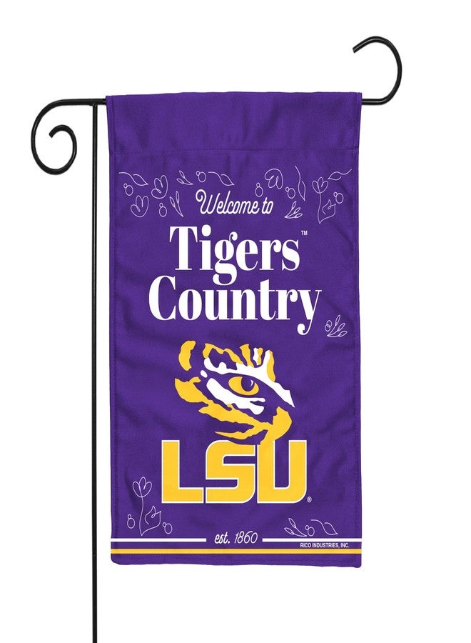Rico Industries NCAA LSU Tigers 13" x 18" Double Sided Garden Flag - Image 1