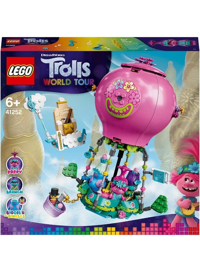 LEGO Trolls World Tour Poppy’s Hot Air Balloon Adventure 41252 Building Kit - Image 5