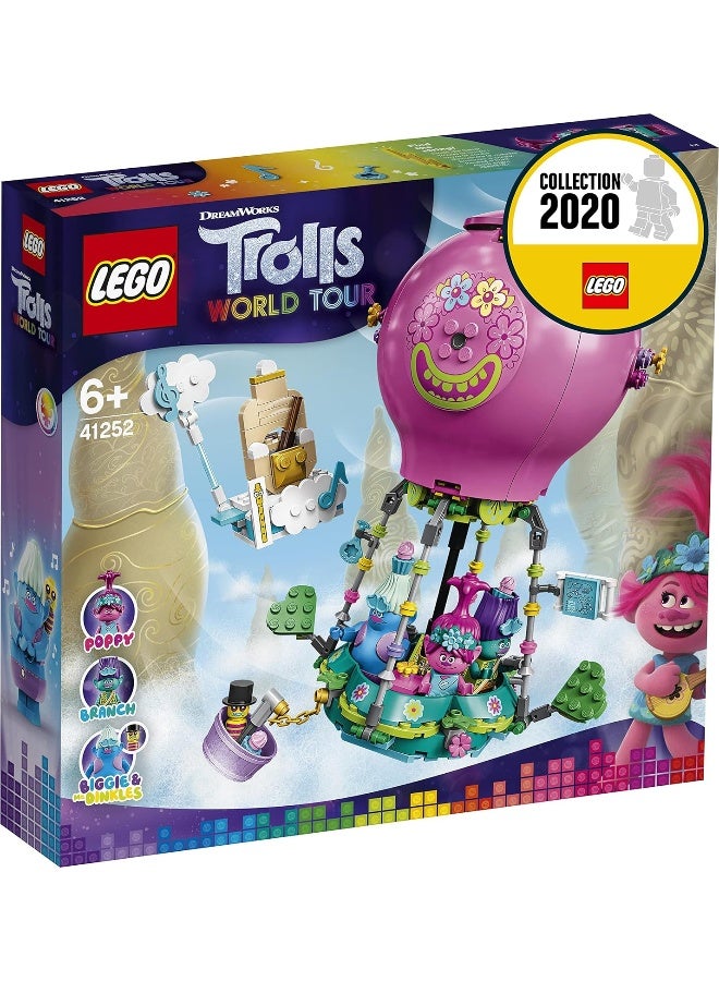 LEGO Trolls World Tour Poppy’s Hot Air Balloon Adventure 41252 Building Kit - Image 2
