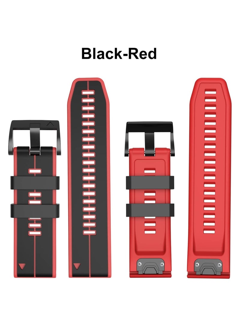 Zikra Watch Band Waterproof Wristband Strap for Garmin Fenix 7 22MM Width Silicone bands for Garmin Fenix 7 Fenix 6 Fenix 6 Pro Fenix 5 Fenix 5 Plus Forerunner 935 Forerunner 945 Approach S60 S62 - Image 5