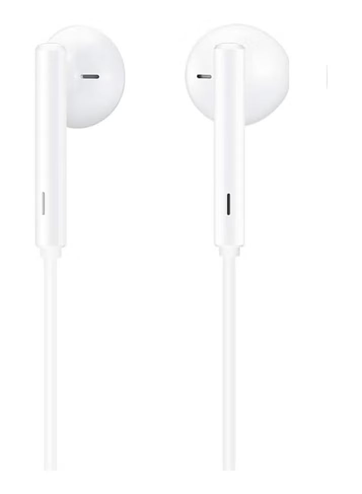 Honor AM33R Classic White Type-C Wired Earbuds - Hi-Res Certified High Fidelity Sound, In-Line Mic & Controls, Comfortable Half-In-Ear Fit, Instant Plug-and-Play Compatibility WHITE - Image 5