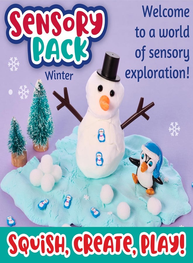 Creativity for Kids Sensory Pack: Winter - Toddler Christmas Crafts | Holiday Crafts for Kids| Sensory Toys for Toddlers, Travel Toys and Stocking Stuffers for Kids (Ages 3+) - Image 2