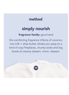 Method Method Body Wash, Simply Nourish, Paraben and Phthalate Free, Biodegradable Formula, 28 oz (Pack of 1)  - Image 2