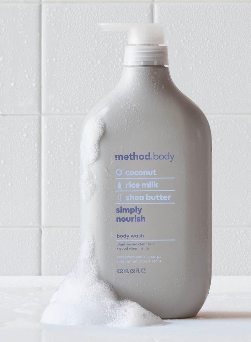 Method Method Body Wash, Simply Nourish, Paraben and Phthalate Free, Biodegradable Formula, 28 oz (Pack of 1) - Image 5