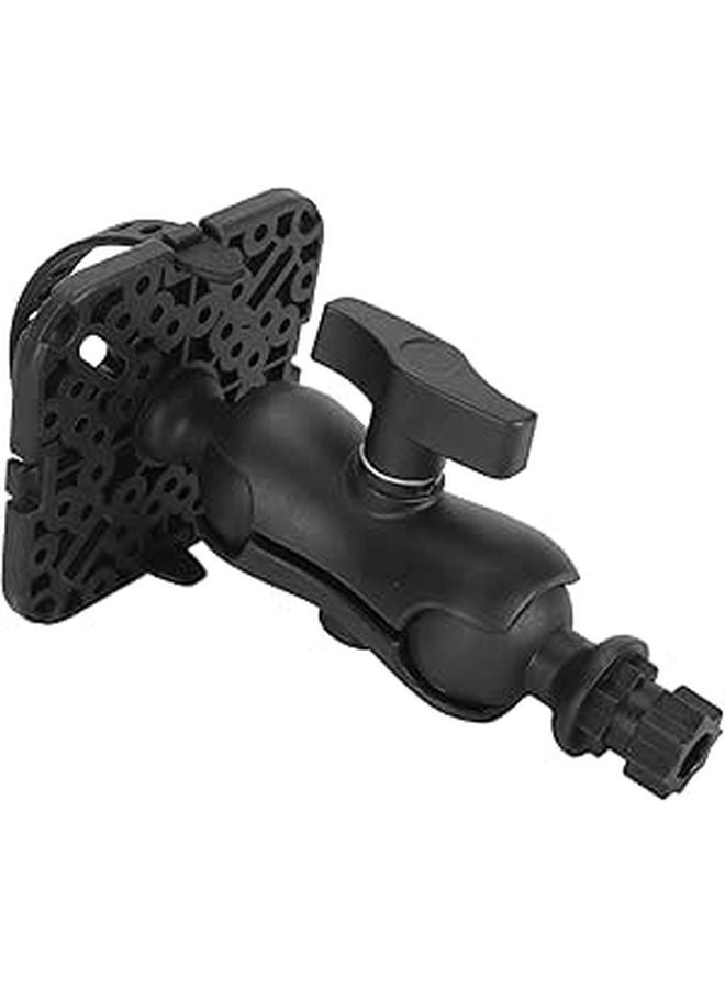 Universal 360 Degree Rotation Ball Mount Fish Finder Bracket Hex Base Electronic Holder - Image 1