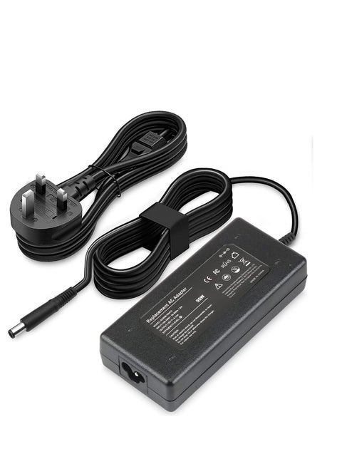 Replacement 19V 4.74A 90W Laptop Charger for HP Pavilion All-in-One Desktop, For HP Elitebook 8440P 8460P 8470P 8530P 8540P 8560P 8570P 2540P 2560P Power Adapter Cord Supply, 7.4x5.0mm