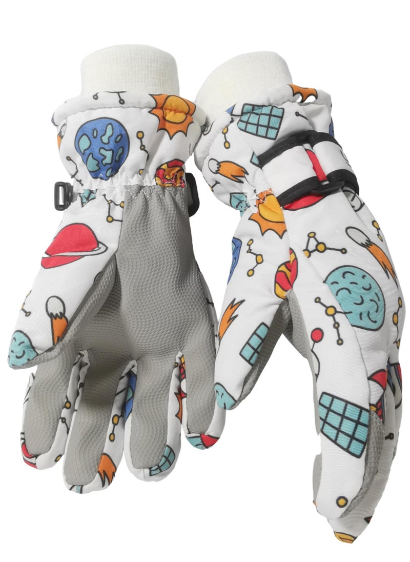 Kids Ski Gloves, Waterproof Winter Gloves with Touch Screen Fingers, with Linking Buckles Waterproof Non-Slip Ski Gloves for Skiing, Outdoor Gear for 6-14 Years Old Kids Boys and Girls - pzsku/ZAA982ECD72D4EED28736Z/45/_/1715851549/0b6d9875-efed-4ffe-be93-296a1f40d65b