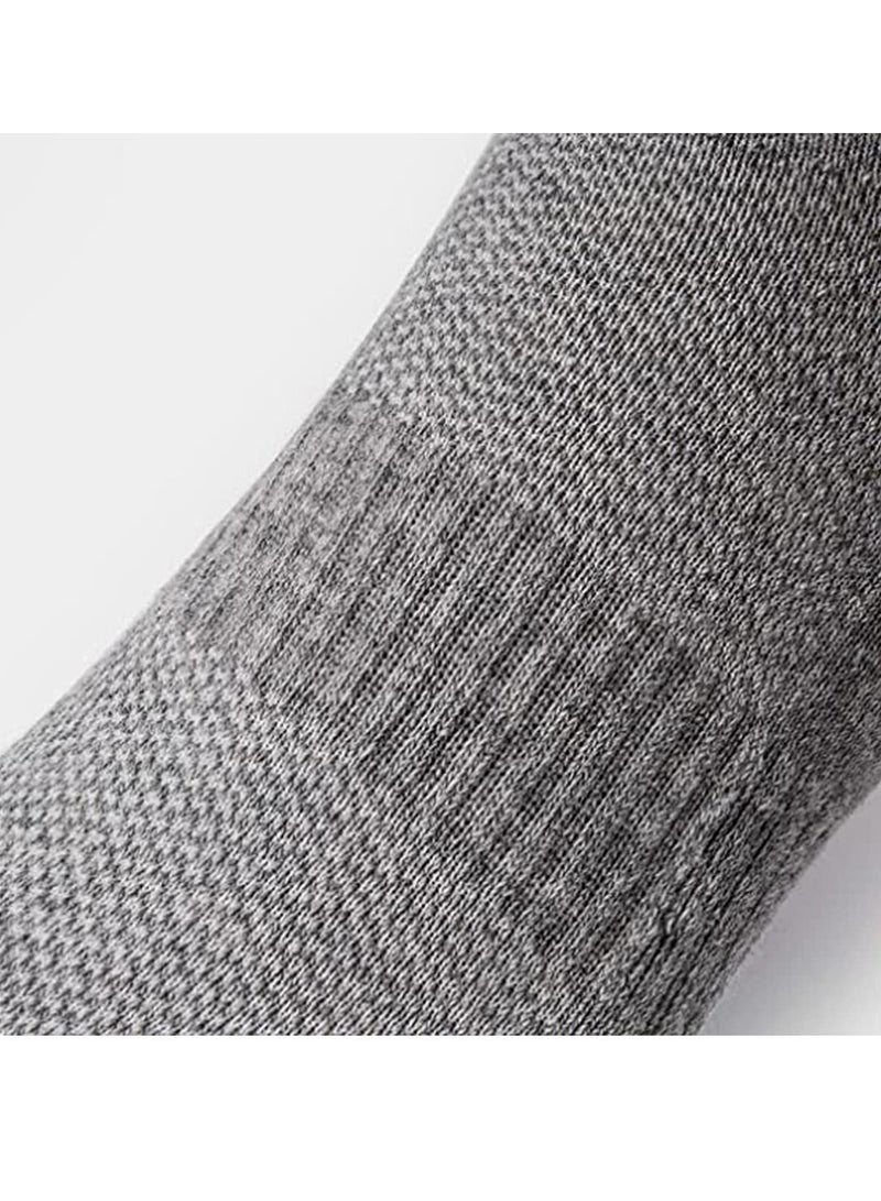 Y&D Socks, Athletic Running Socks Low Cut Sports Tab for Men and Women Pure Cotton, Breathable, Comfortable, High-Quality (6 Pairs) - Image 4