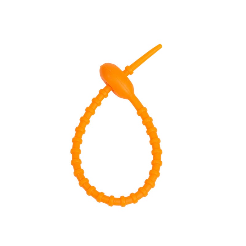 Tadpole Tie Colorfulful Silicone Tie Diy Keychain Trendy Bag Blind Box Strap Pendant Lanyard Winder - Image 1