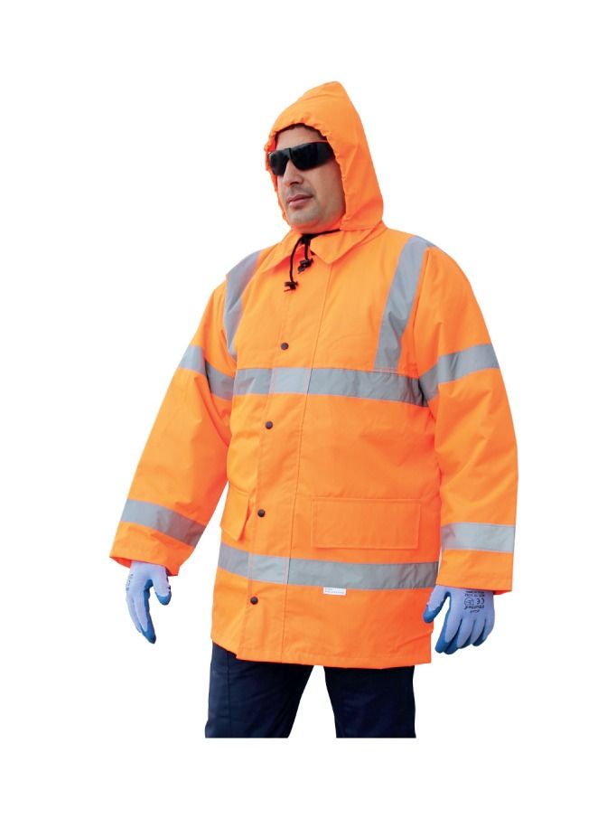 Vaultex Reflective High Visibility Safety Winter Jacket  2XL
