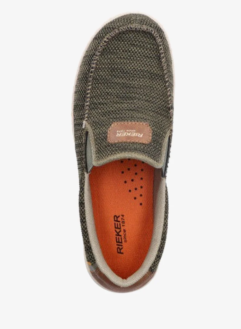 Rieker Olive Rieker Mens Casual Shoes 08651-54 Knittech Olive 116-1070 for Men | Best Price UAE